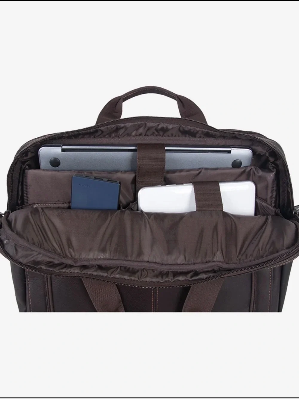 Kenneth Cole Reaction Columbian Leather Business Messenger Bag NWT RFID